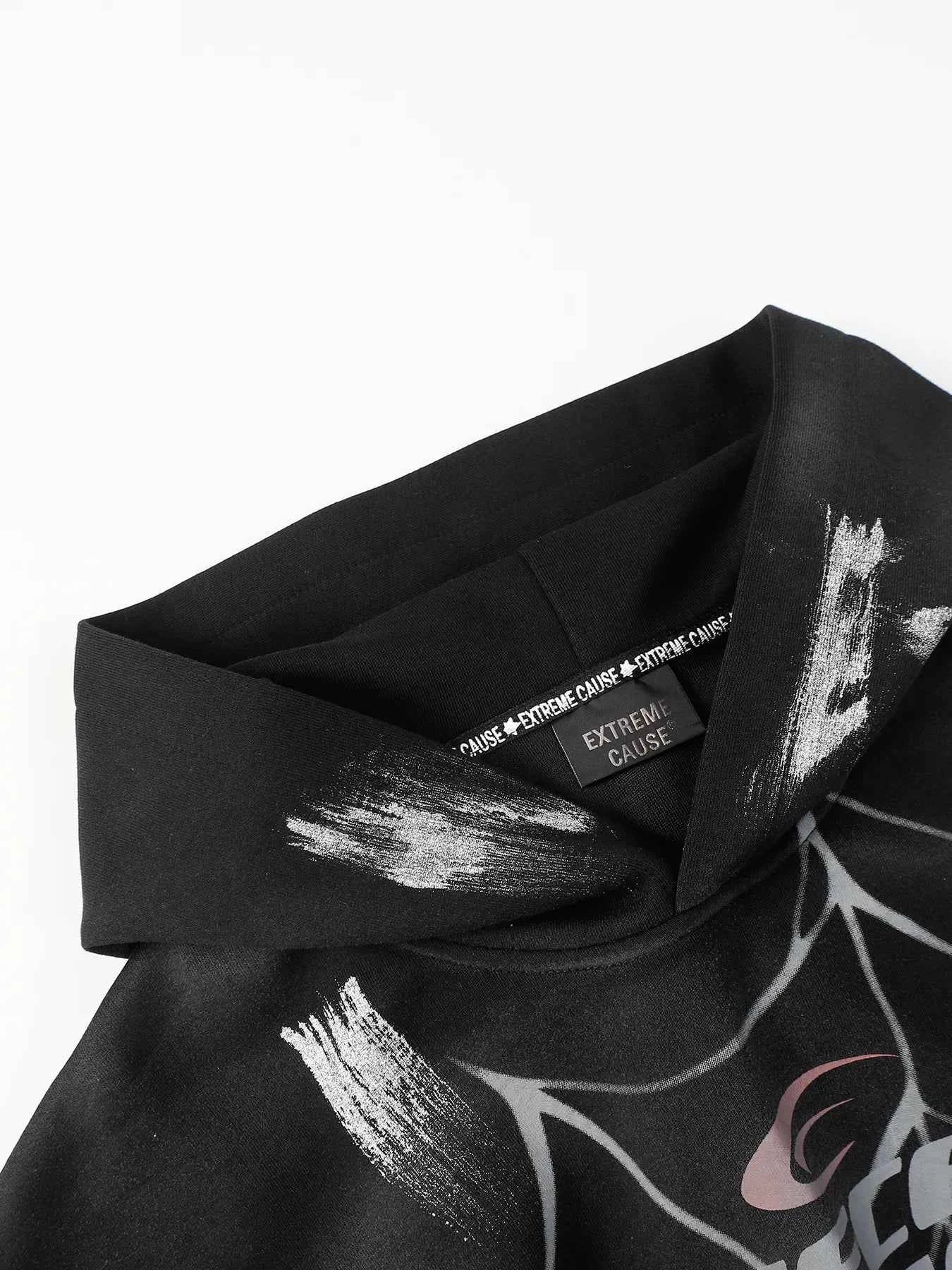 Men's Gothic Spider Web Graffiti Print Hoodie f0e94609725746e798ad3630b5f84804-Max-Origin