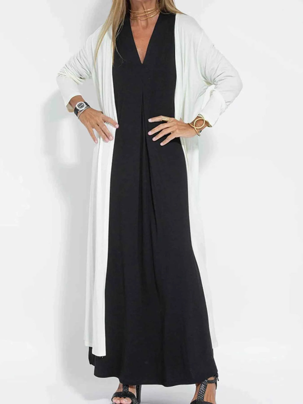 Full Size V-Neck Sleeveless Maxi Dress with Slit Plus Size f14819ba-3b36-49a7-ae1f-e7c8d1e33f67-Max-Origin