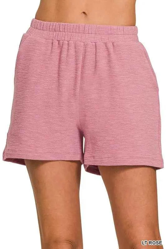 Zenana Cotton Slub Short Pants f1b2339cea39425b8e88411b4f16f2f7-Max-Origin