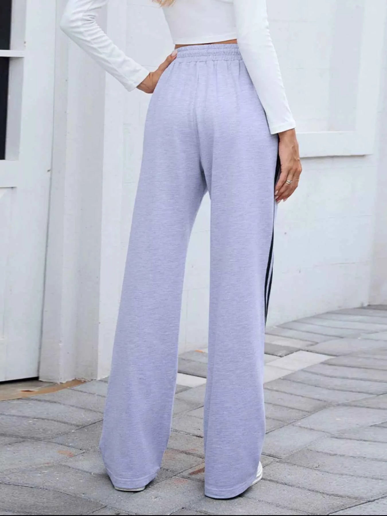 Side Striped Wide Leg Pants f1c509d4-f50f-4dbe-ade6-0fd73b519fe1-Max-Origin