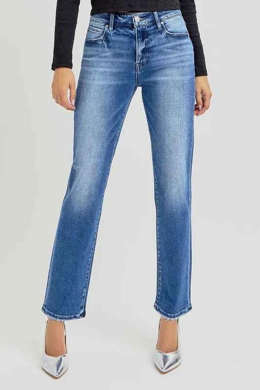 RISEN Mid Rise Ankle Tapered Jeans DARK f2076ba88d89466ab6aa5d98363f08ce-Max-Origin