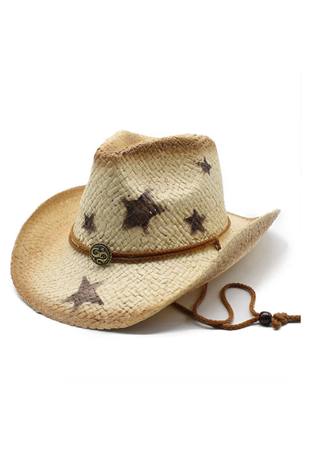 Khaki Wide Brim Cowboy Hat f2239425596768c4