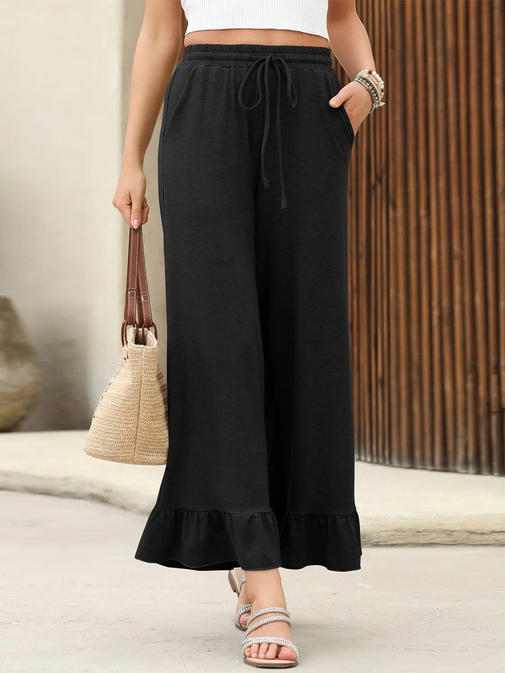 Ruffled Wide Leg Pants f2728cfe-465a-4c42-805d-2d3f905255ca-Max-Origin