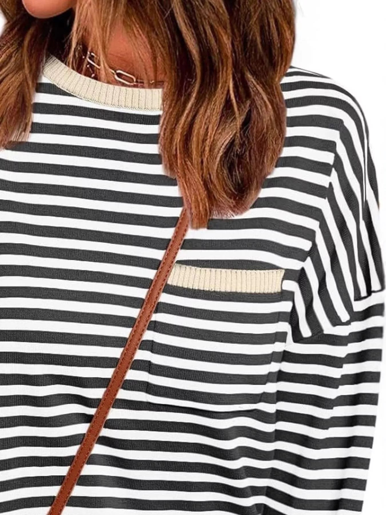 Striped Long Sleeve Sweater with Contrast Ribbed Trim f29cfd21-e992-48ed-9ff0-0d56e2a75313-Max-Origin