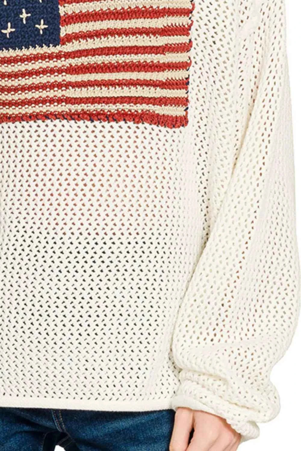 Zenana American Flag Crew Neck Sweater f3444aec-57d8-4c67-be34-0df4bfdd67c5-Max-Origin