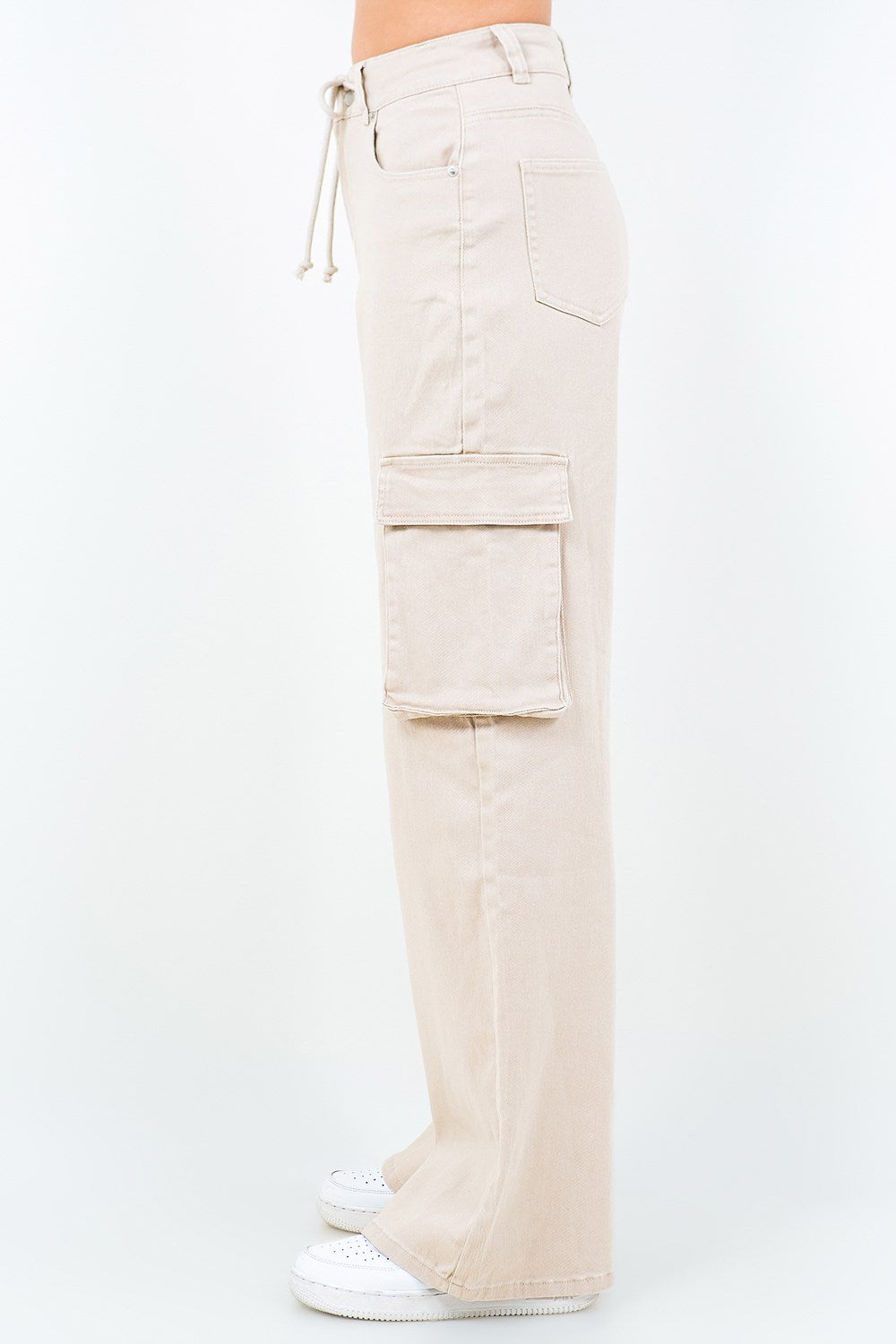 American Bazi Full Size Drawstring Wide Leg Cargo Pants Plus Size f369244b-6946-4200-9a11-c9b66f78ab3b-Max