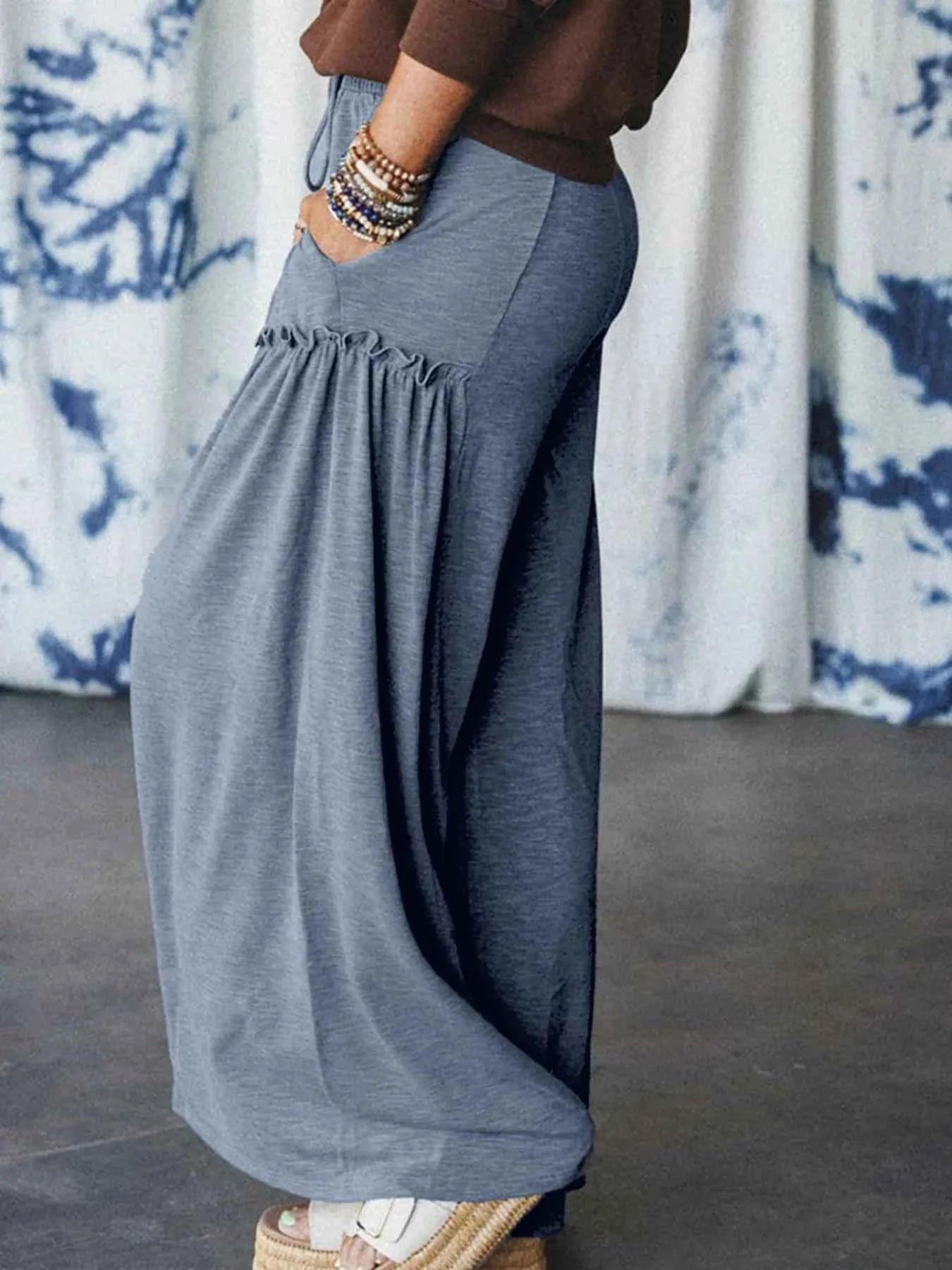 Casual Wide Leg Drawstring Pants f477a5c1747b4a98a24400253170a485-Max-Origin