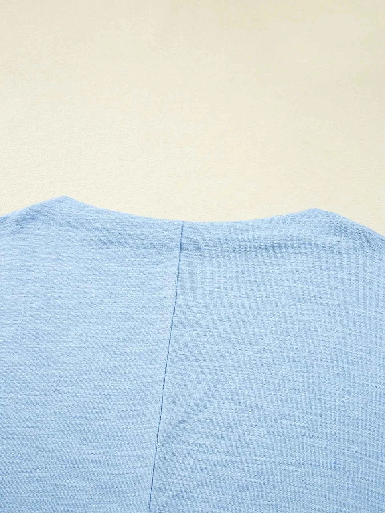 Solid Color Batwing Long Sleeve Top f4afe898b3814307afcc56c0008b40d5-Max-Origin