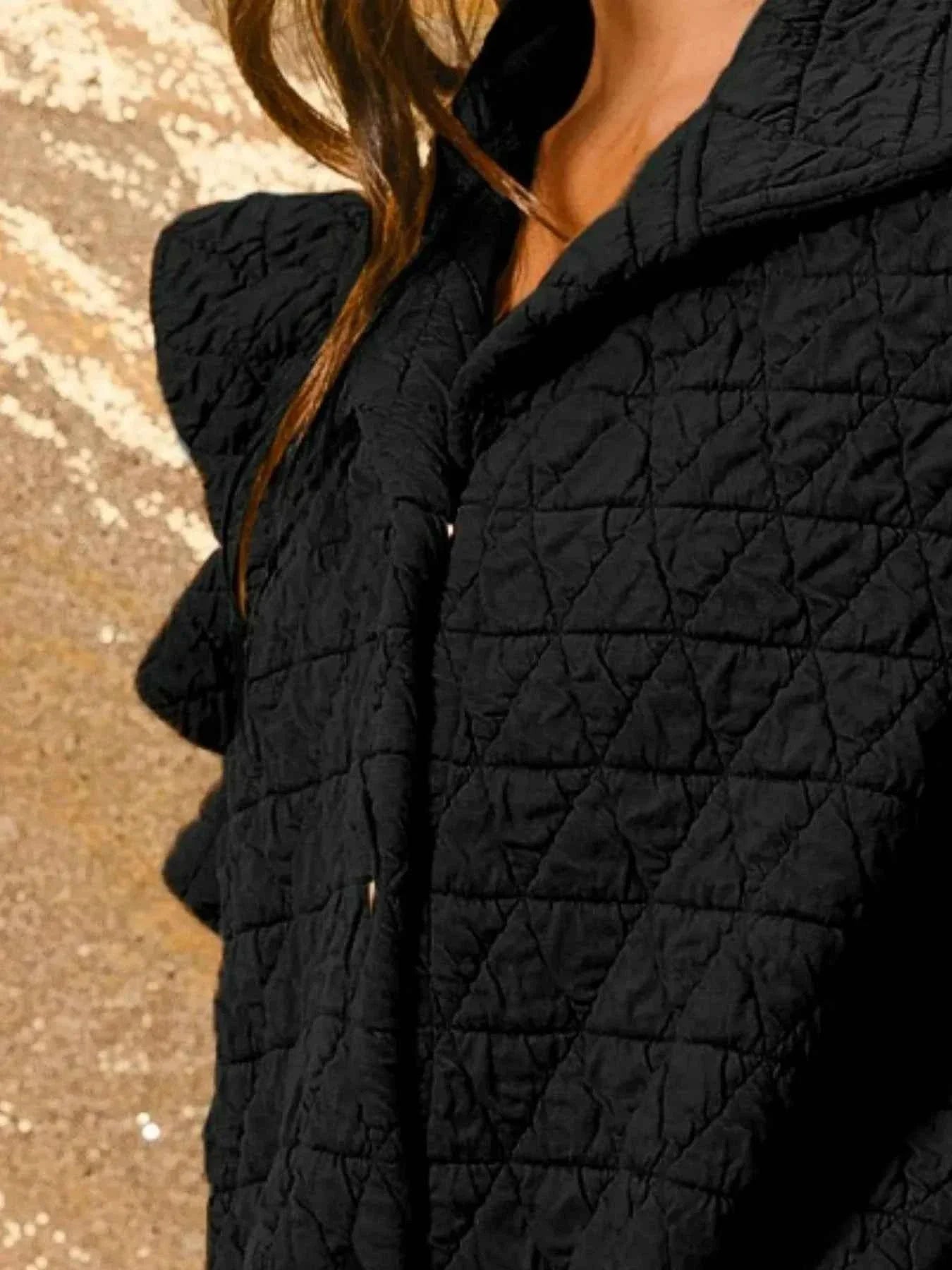 BiBi Quilting Knit Ruffle Sleeve Vest f4ffadfc-c3bf-4038-9a36-dd93a68244b0-Max-Origin