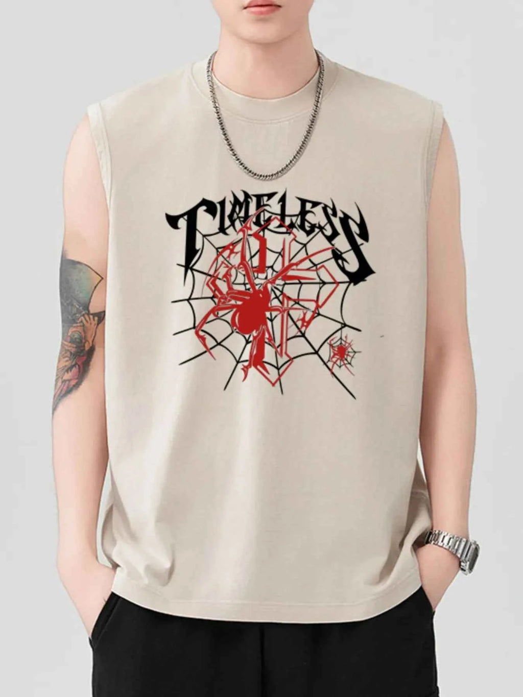 Men's Spider Round Neck Tank f66a6bd8-0554-45f6-b057-60d020ad185b-Max-Origin