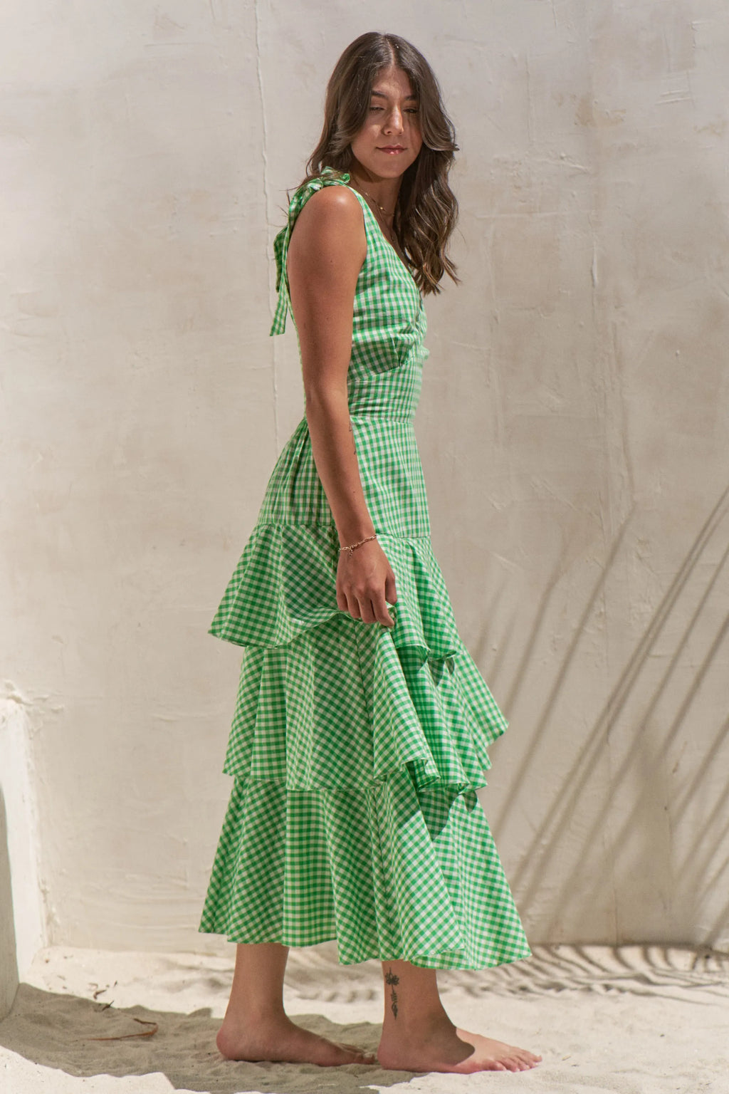 Jade By Jane Full Size Sleeveless Gingham Print Tiered Midi Dress Plus Size f6a7ff95184641328d3ddf448e27bfa8-Max-Origin
