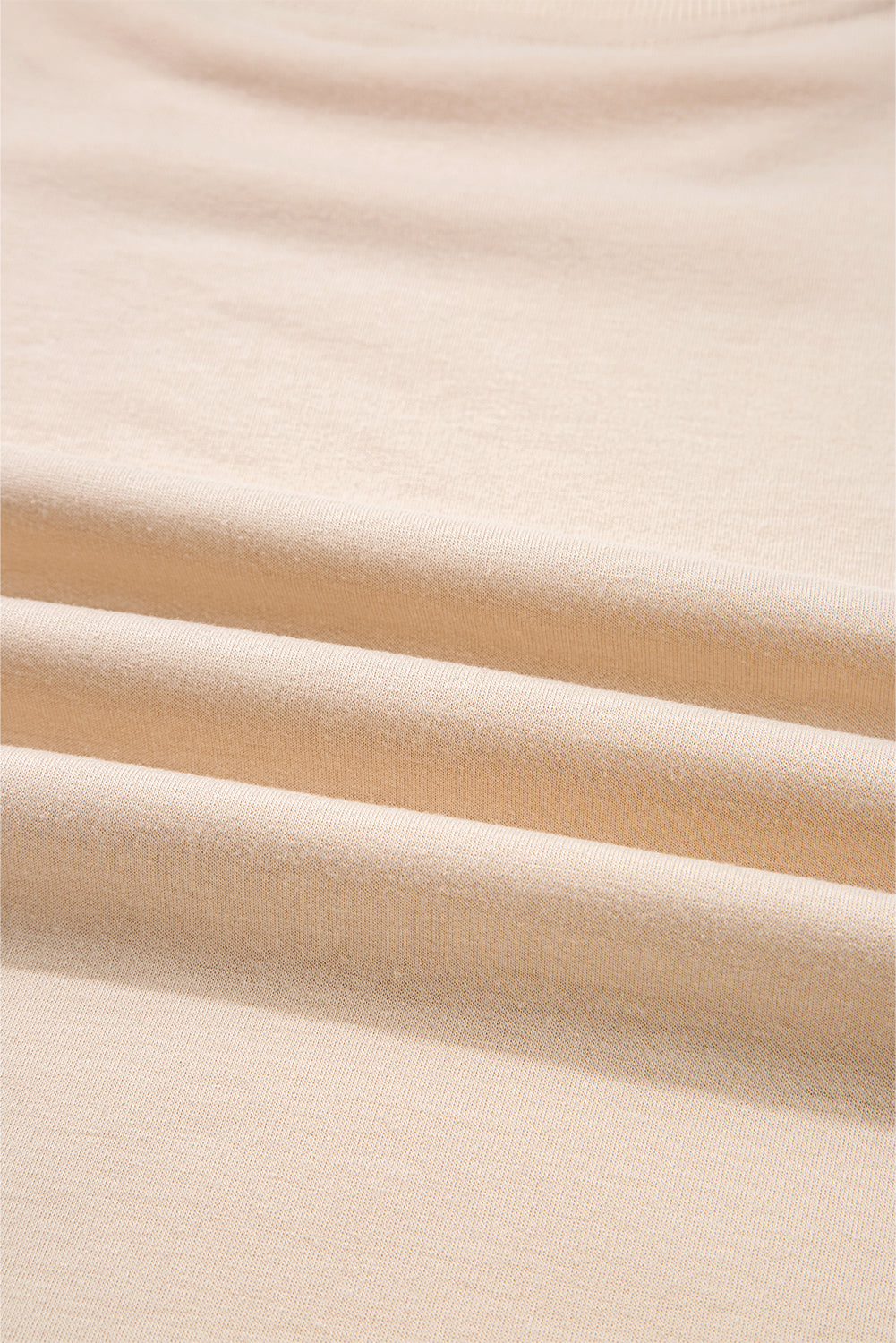 Smoke Green Raw Edge Flower Patch Drop Shoulder Long Sleeve Top f6eb21659800763e