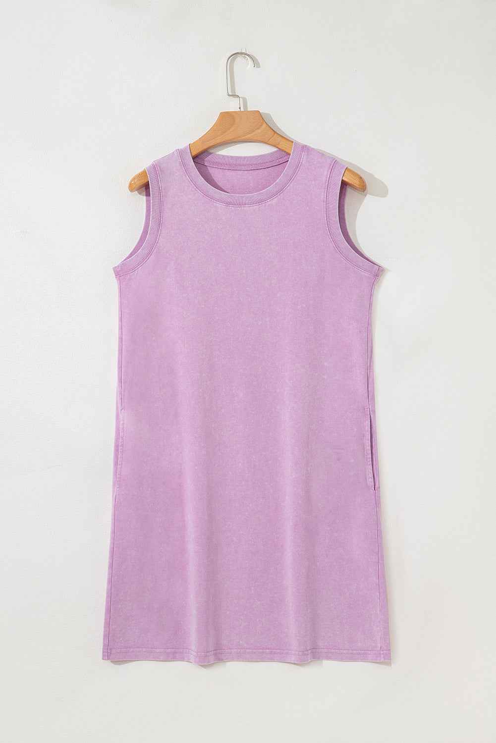 Beau Blue Mineral Wash Pocket Tank Mini Dress f756209136acf8de