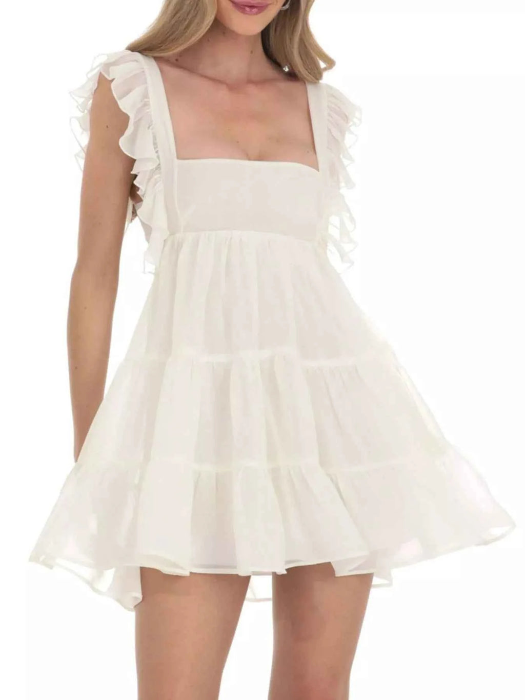 Ruffled Square Neck Tiered Dress f774f820-f142-4ff2-8932-3fe67cf01776-Max-Origin