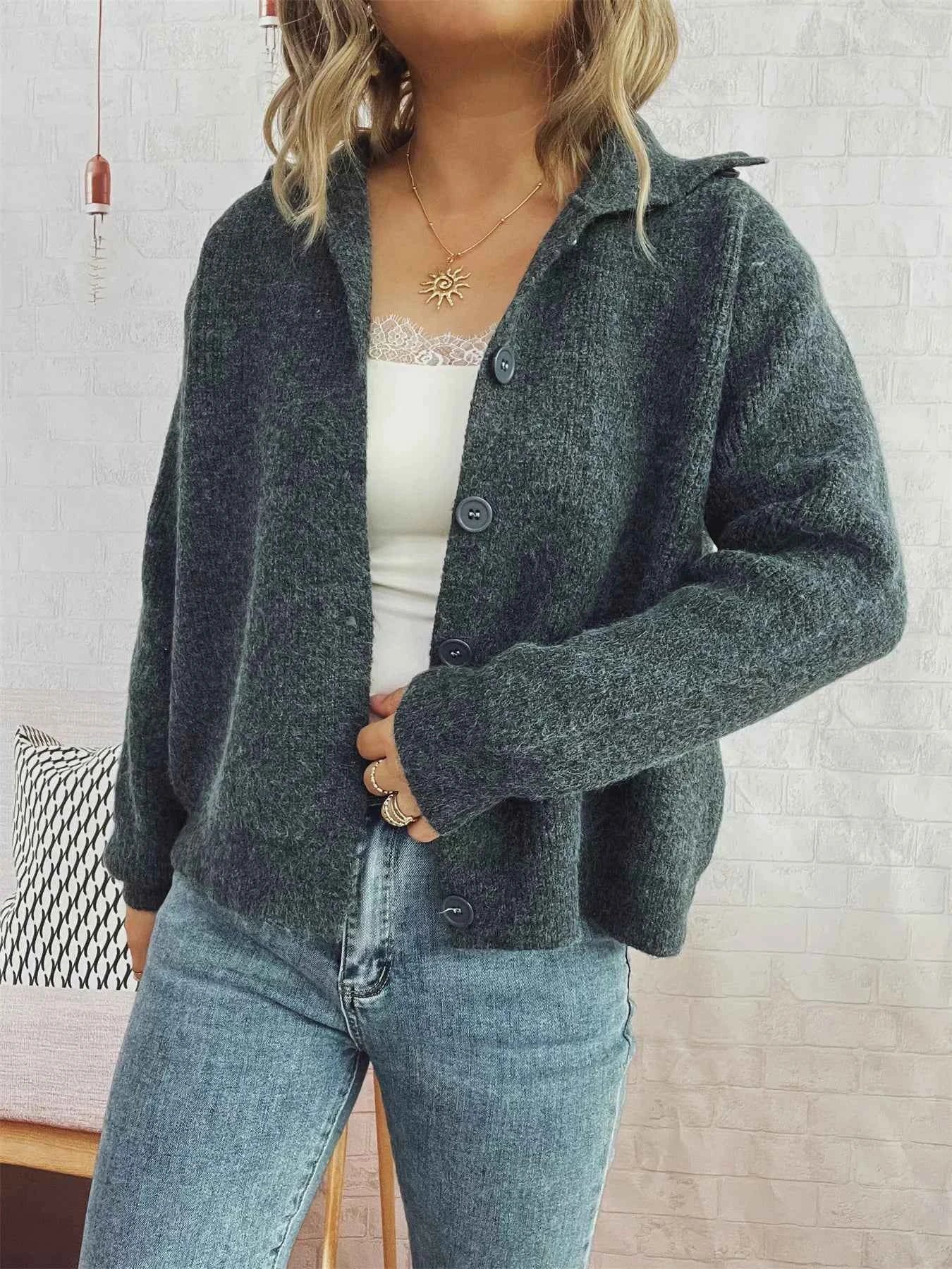 Ribbed Button-Up Cardigan f788f637b75e49caa42f8204be8c49ee-Max-Origin