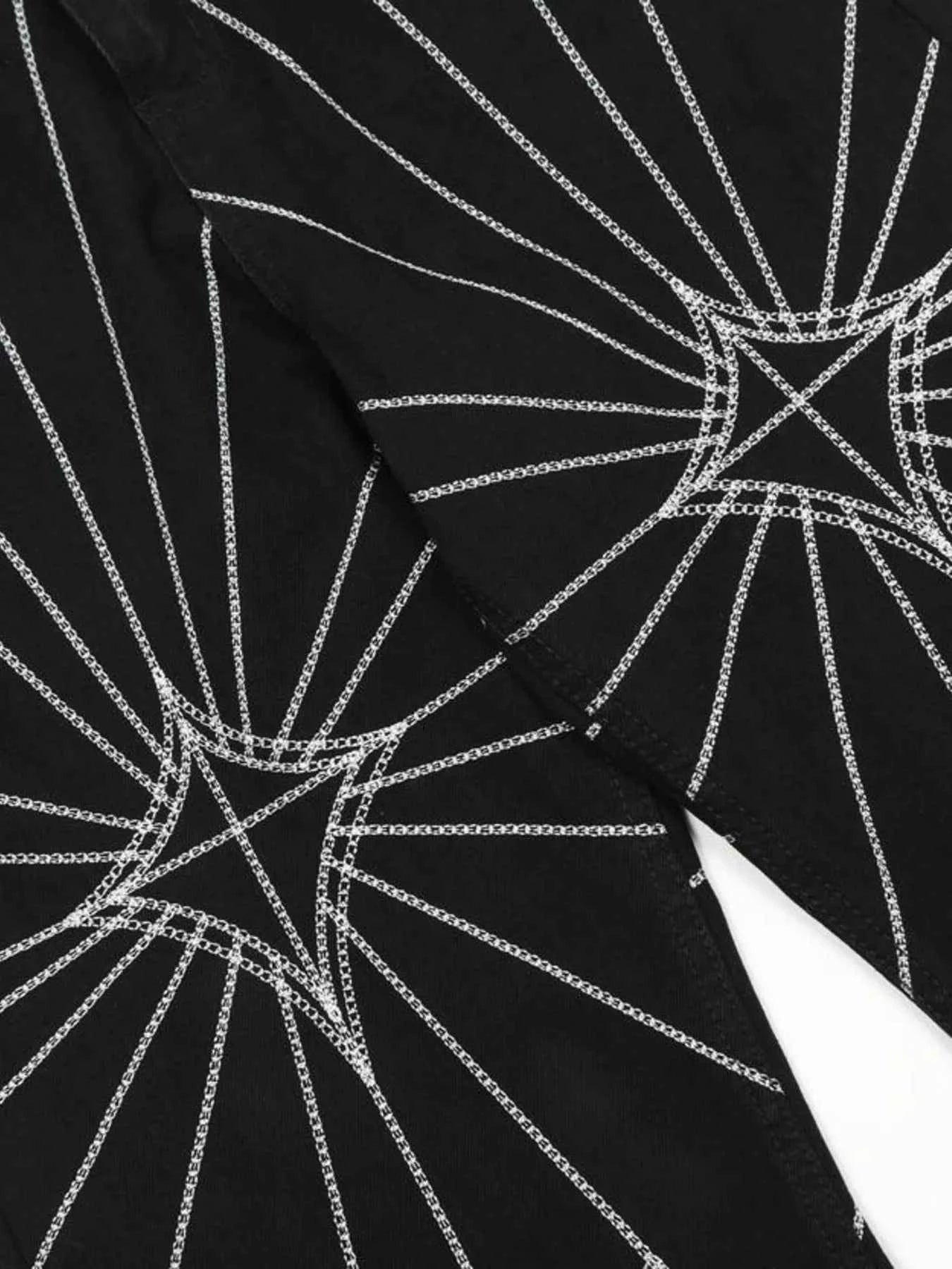 Men's Spider Web Embroidered Flared Jeans f96e2e1a51a7417c8dd144b44fa5a84a-Max-Origin