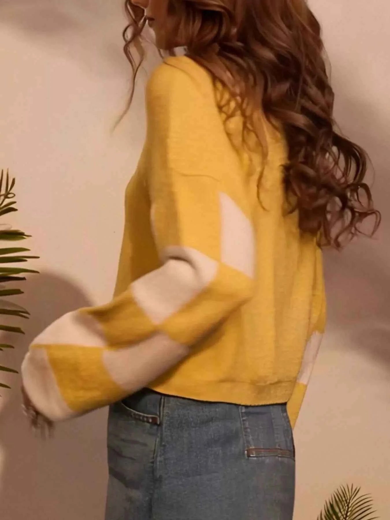 Color Block Long Sleeve Sweater fa1a1b8d-d69a-4e86-9090-c2051e38e93d-Max-Origin