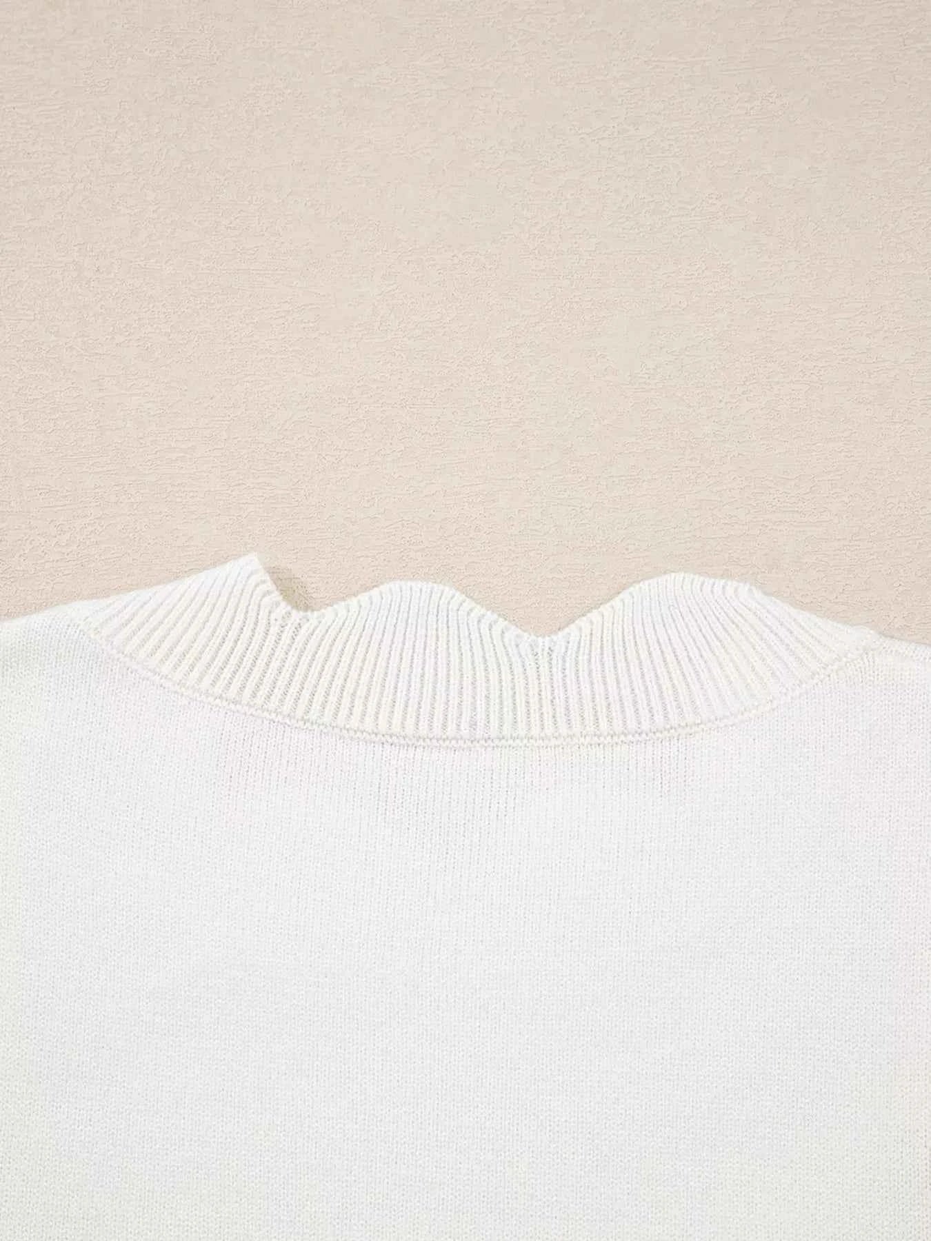 Floral Embroidered Scallop Hem Cropped Sweater fa2923baad624340b7fb16b65cb6e459-Max-Origin