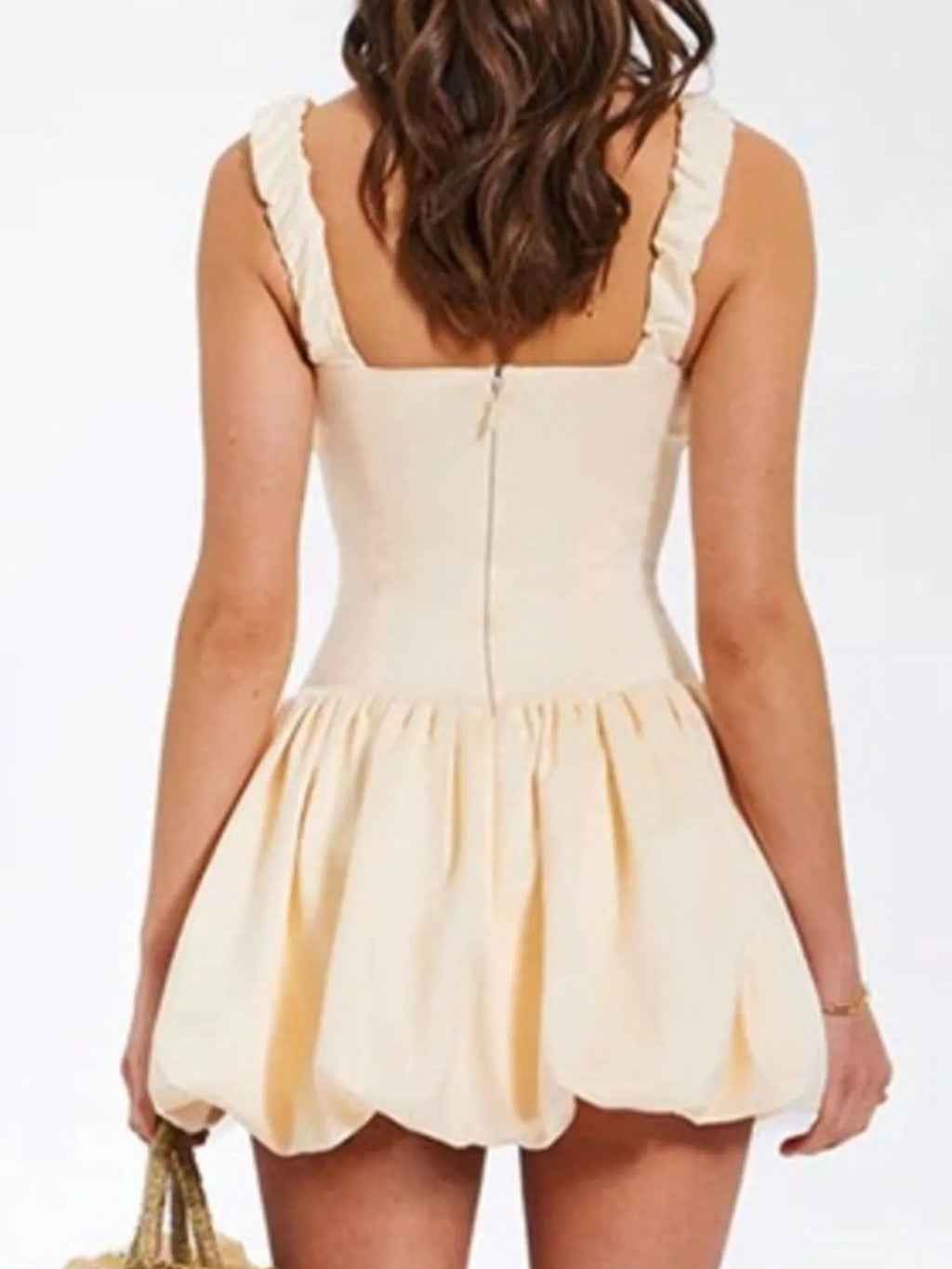 Bubble Hem Mini Dress fa51c171-f912-4f23-9678-0d90304f8b2d-Max-Origin