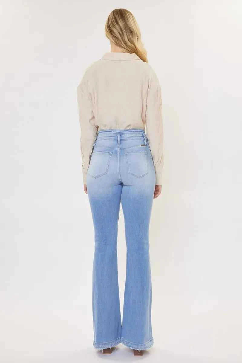 Kancan Curvy High Rise Flare Jeans fb0364f70d884825a150930dc4497d84-Max-Origin