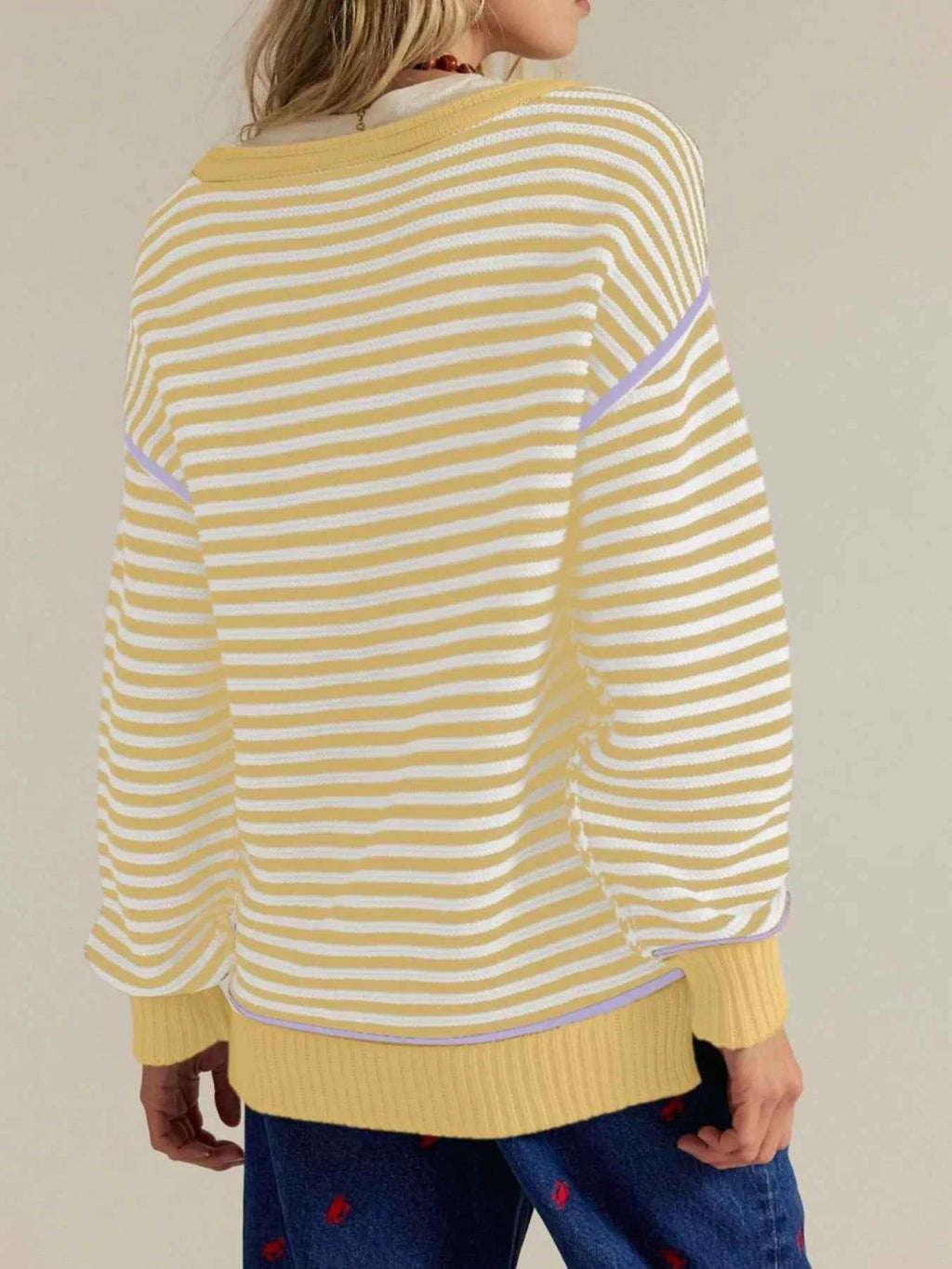 Striped Round Neck Long Sleeve Sweater fb1f8b82-b5bd-4d83-87ea-2eb7fd6a00e0-Max-Origin