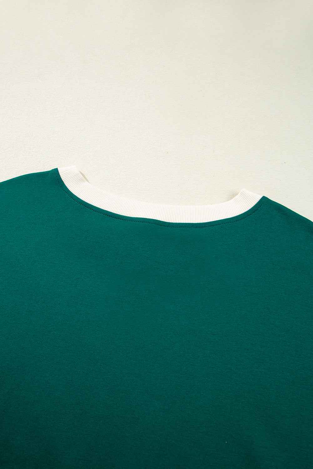 Bonbon Plus Size Contrast Trim T Shirt and Skort Two Piece Set fc1905e610df0172