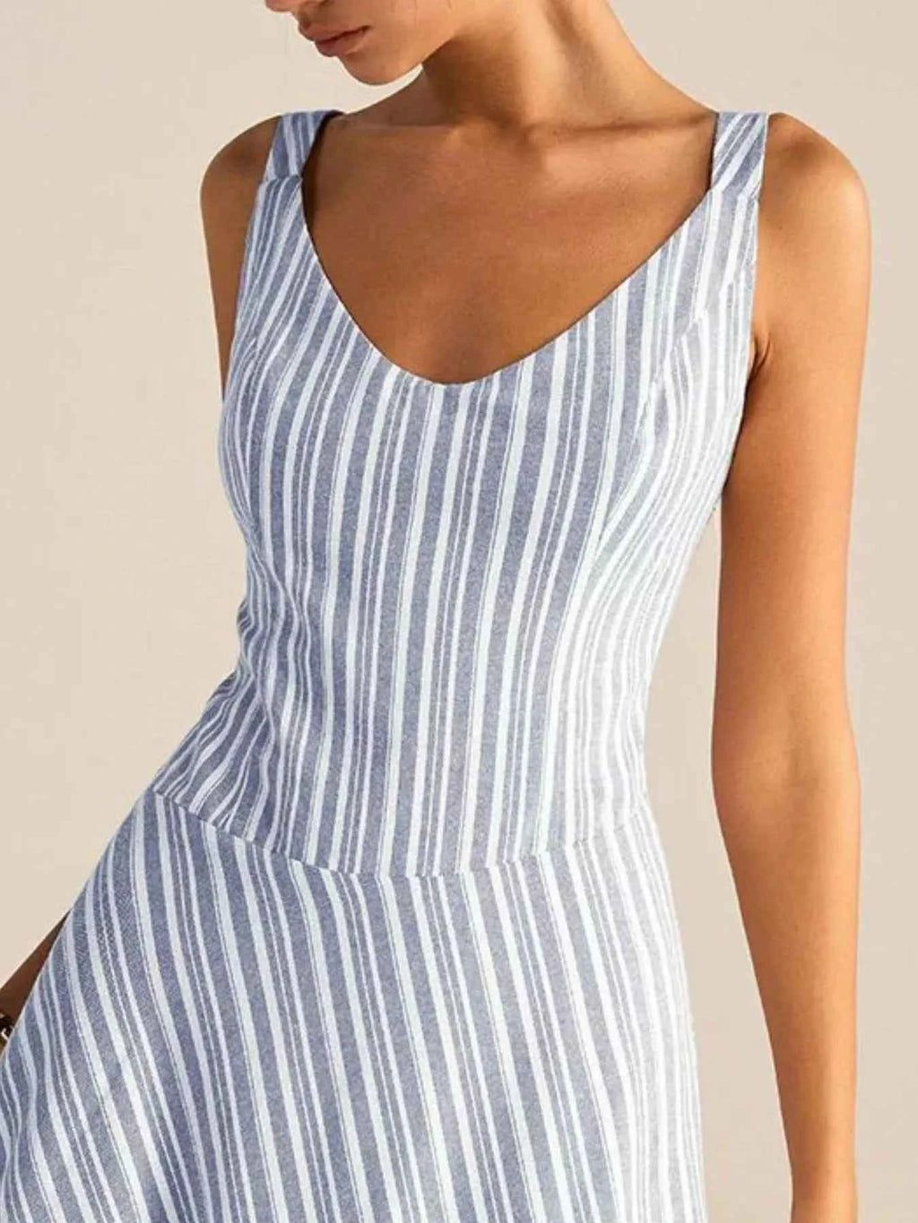 Full Size Striped Sleeveless Midi Dress Plus Size fc964a6e-b4ff-4cd6-aaed-90b80c5ee834-Max-Origin