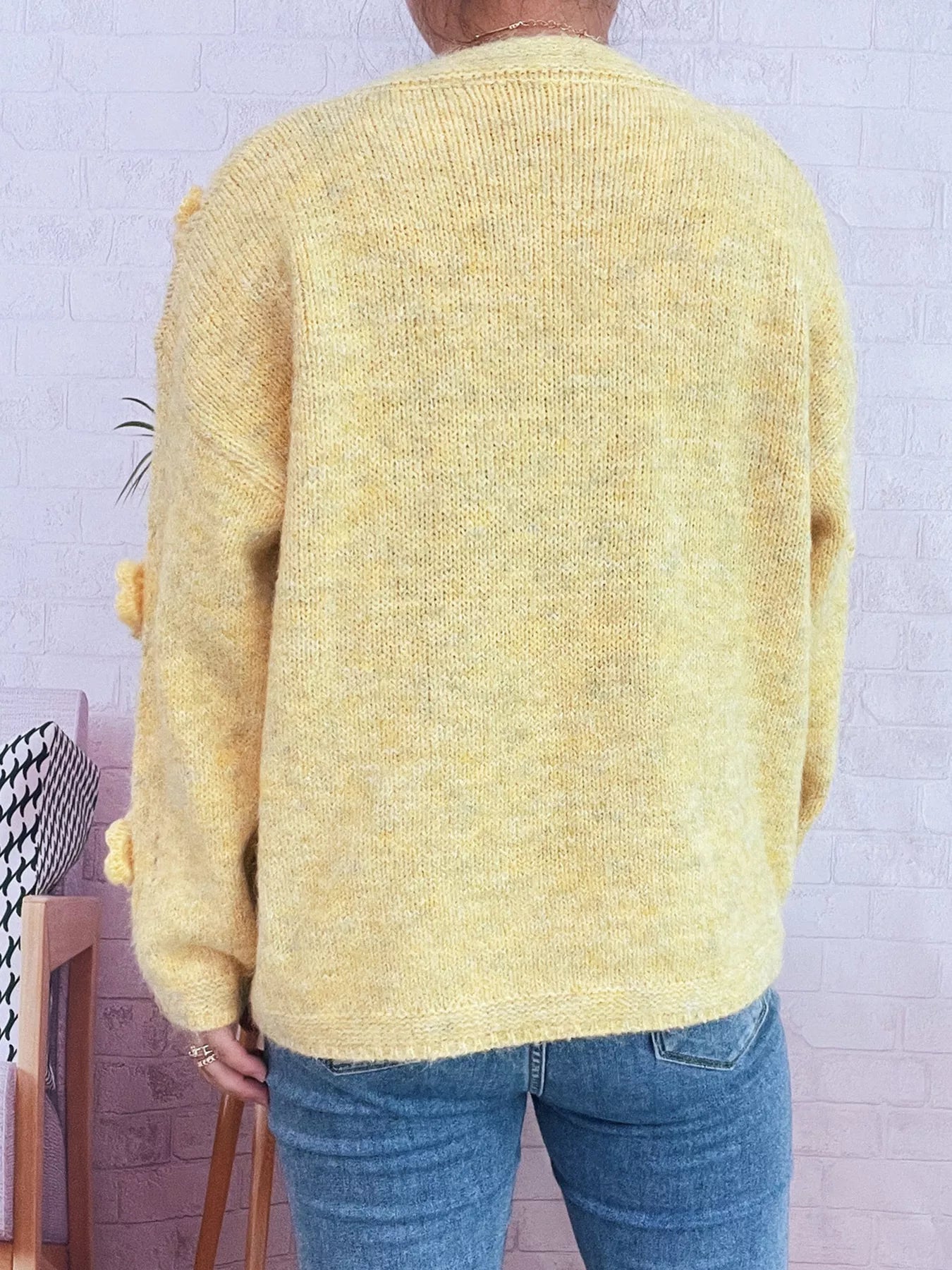 Flower Button-Up Cardigan fd55c795cedd455e99b2253325c8fb49-Max-Origin