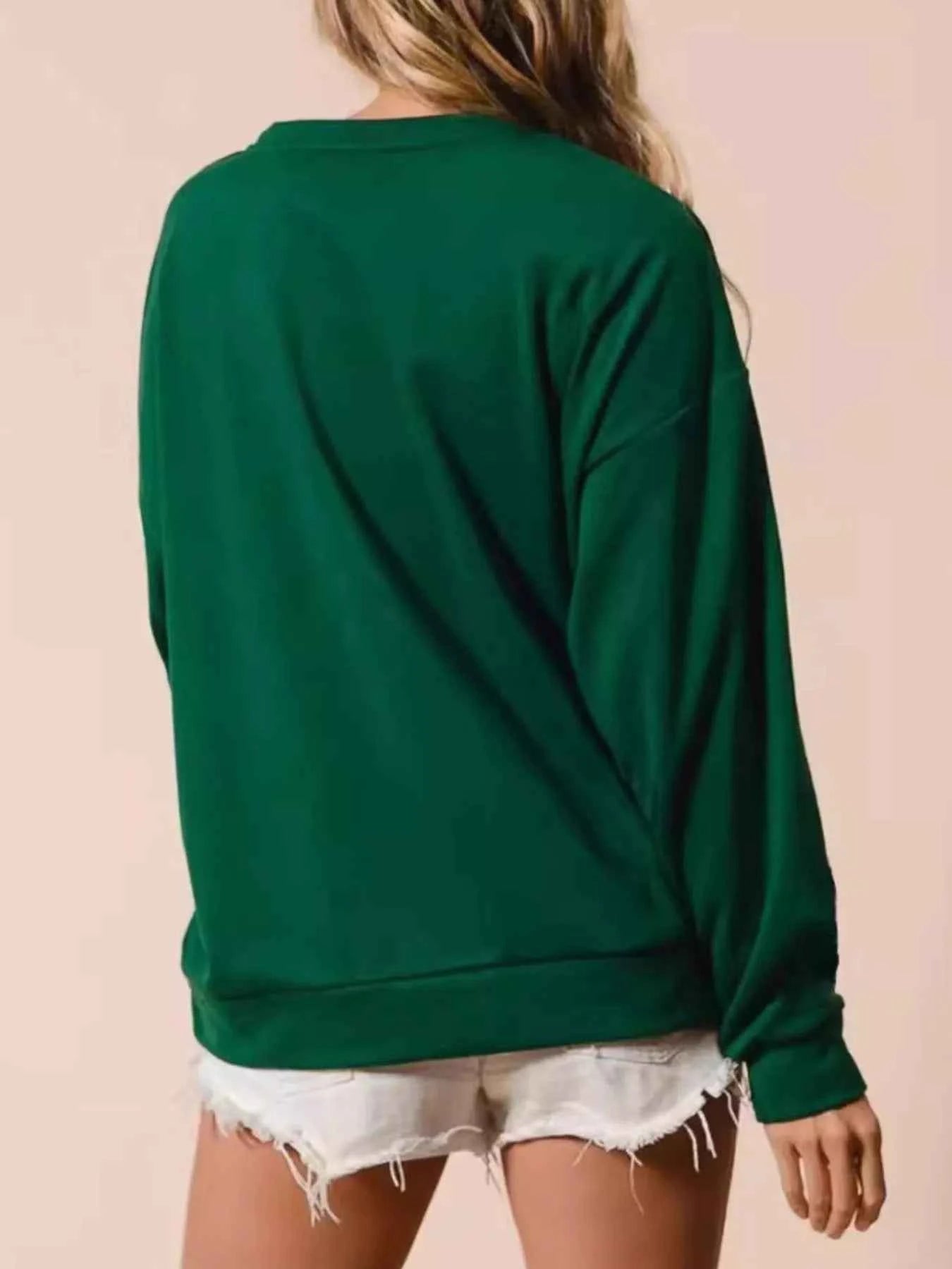 Christmas Gingerbread House Sequin Sweatshirt fdaa41e0-bfde-47b9-bff9-33385f5c3a3f-Max-Origin