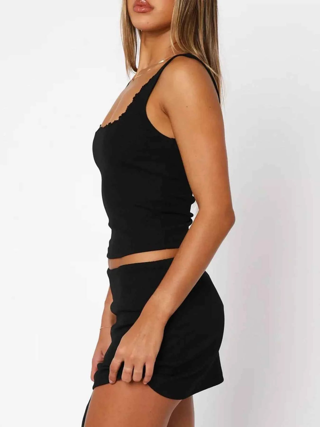 Lace Detail Square Neck Tank and Skirt Set fe290161-0127-455a-a013-699f94959691-Max-Origin