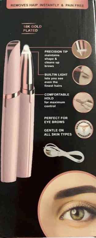 Rechargeable Eyebrow Hair Remover fe9890c0-4de6-4243-aa7f-e221023fdb1c