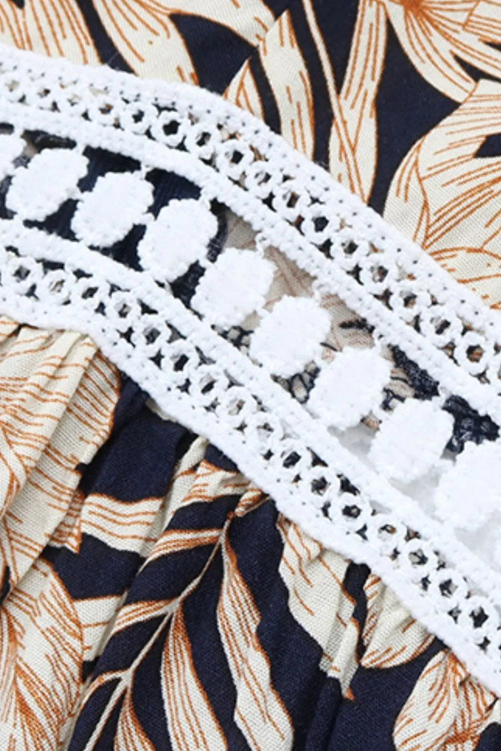 Perfee High-Low Printed V-Neck Cap Sleeve Midi Dress fed8e080-a214-4166-9558-adefa2cf9e89-Max